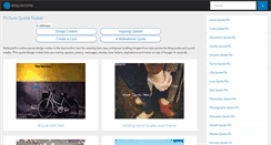Desktop Screenshot of myquotepix.com