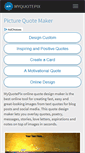 Mobile Screenshot of myquotepix.com